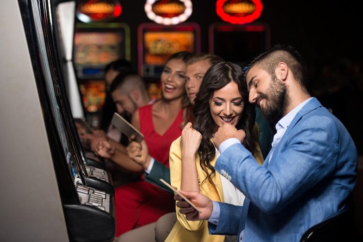 Push Gaming slot interface showing clean reel layout and payout table at kastil89 login